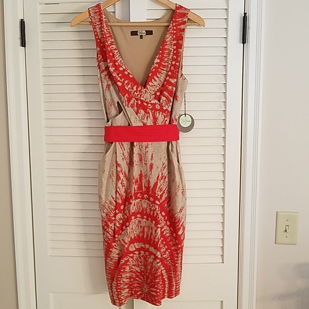 Cotton linen sleeveless, Eva Franco dress